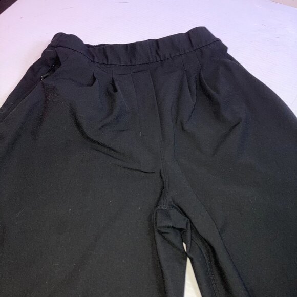 Lululemon Womens Essential High Rise Trouser Black Pleated LW5CTYS  Sz 4 - Picture 11 of 12